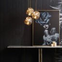 Loft Industry Modern - Glass Stone Pendant